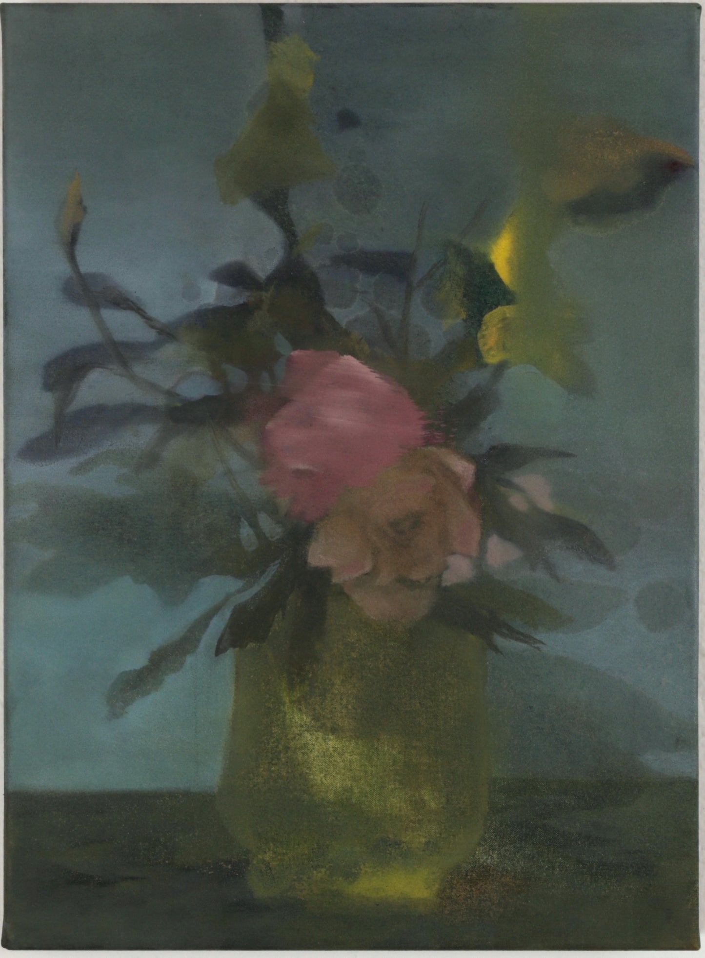 Vaso giallo e fiori | Domenico Grenci