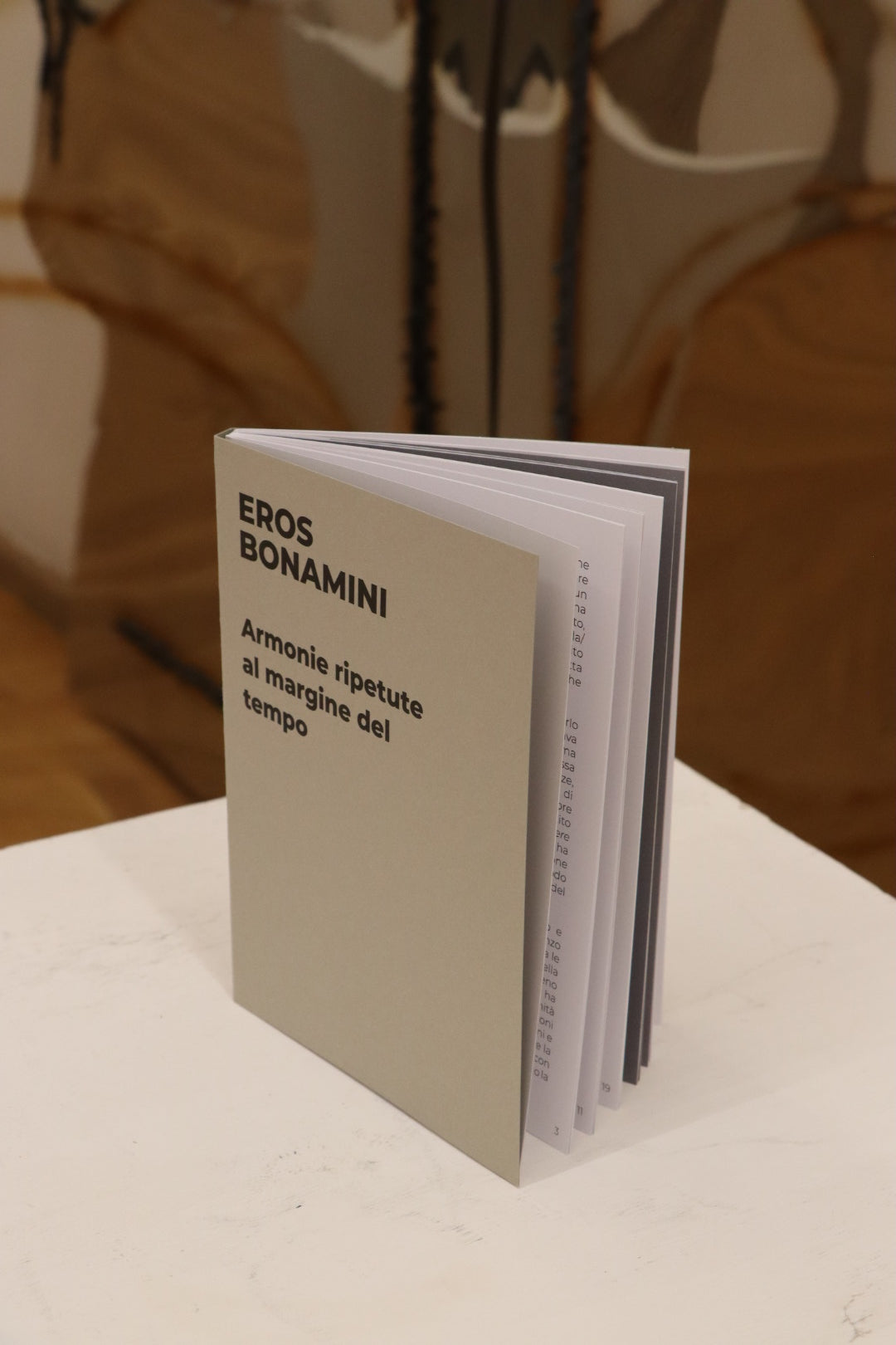 Eros Bonamini Armonie ripetute al margine del tempo