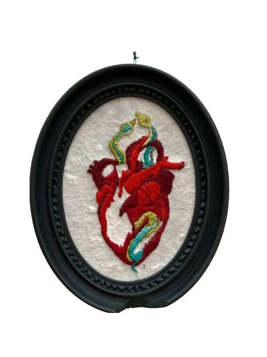 Embroidery Heart La forma del potere - Drunkenrabbit