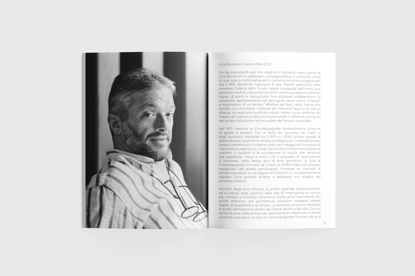 EROS BONAMINI | ARMONIE RIPETUTE AL MARGINE DEL TEMPO | Steel Edition