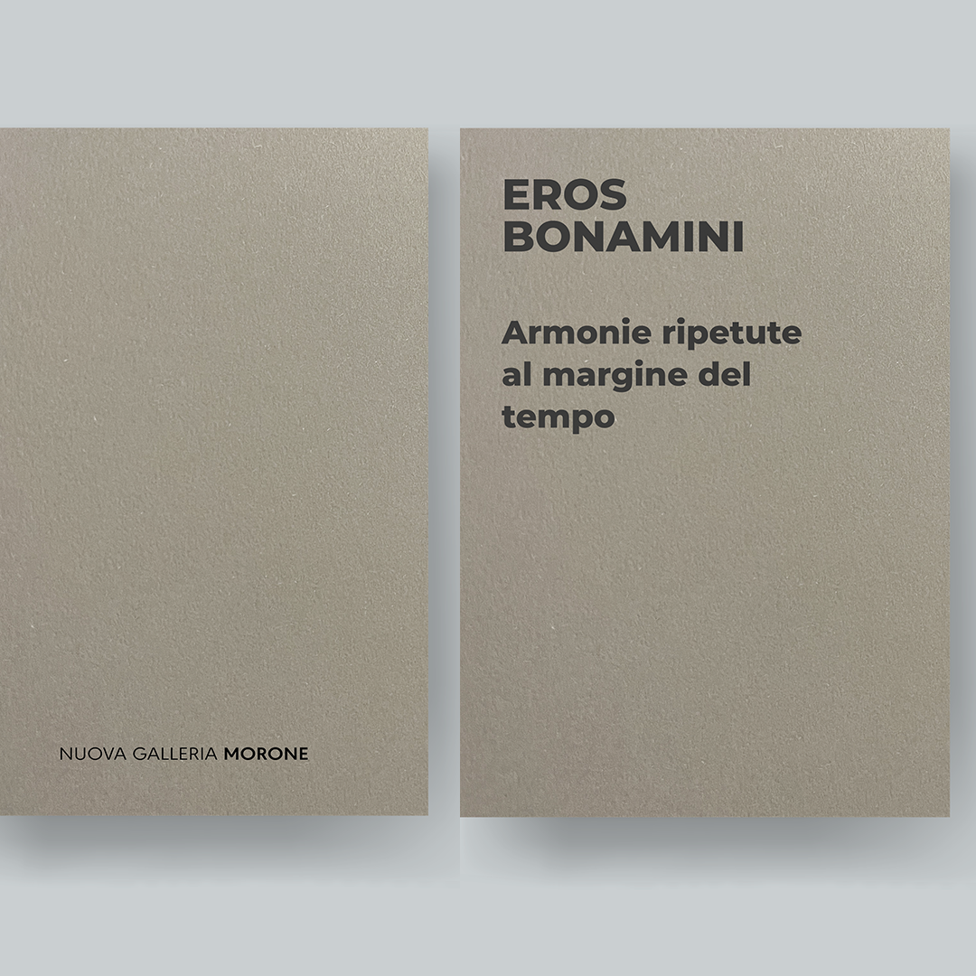 Eros Bonamini Armonie ripetute al margine del tempo