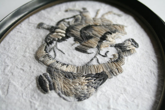 Embroidery Heart 18 metri d'amore - Drunkenrabbit