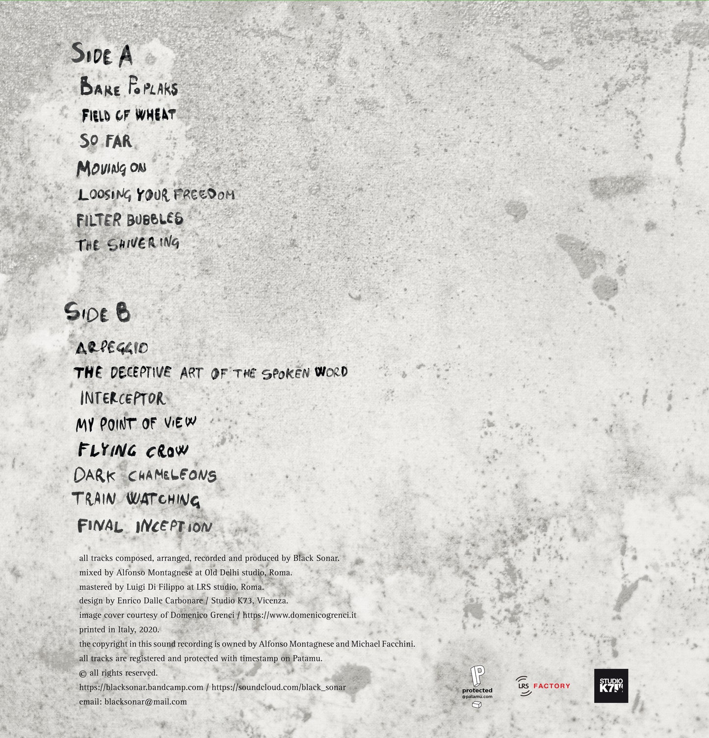 Sonic Blur Sessions | Black Sonar - Domenico Grenci